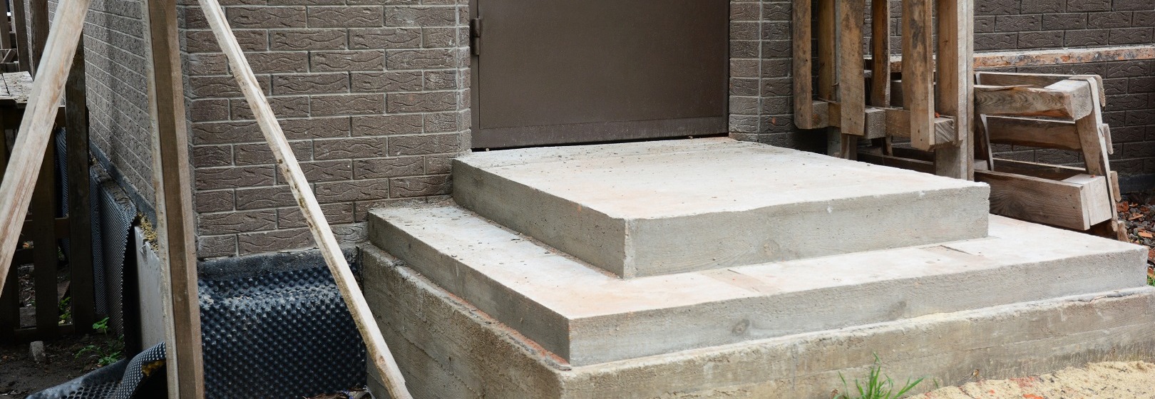 Fundament pod schody zewnętrzne oraz wewnętrzne